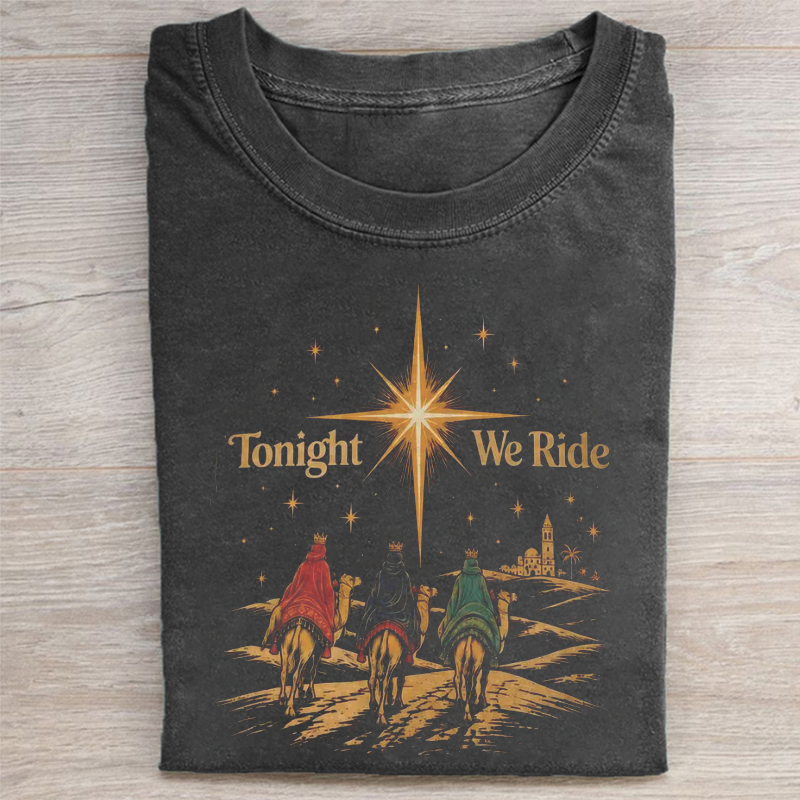We Ride Tonight Christmas T-shirt