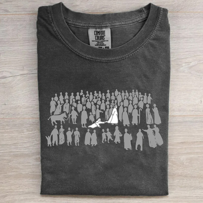 By His Wounds Chirstian T-shirt