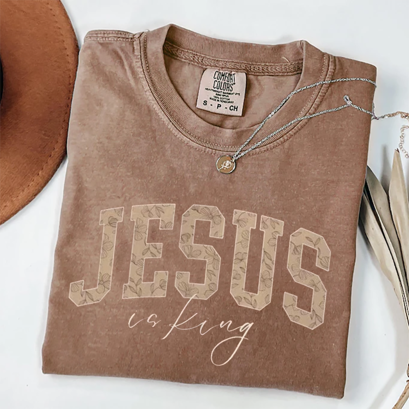 Comfort Colors Jesus Is King T-shirt