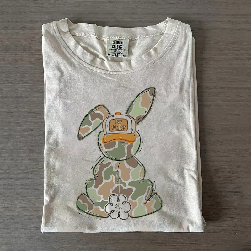 Egg Hunter Camo Easter T-shirt