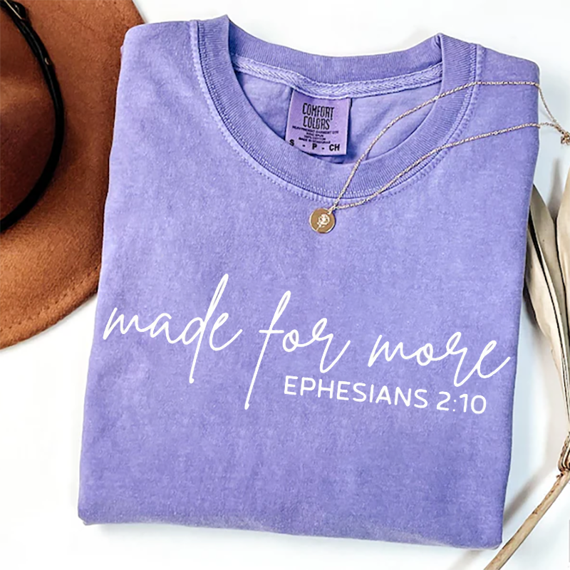 Bible verse Comfort Colors T-shirt