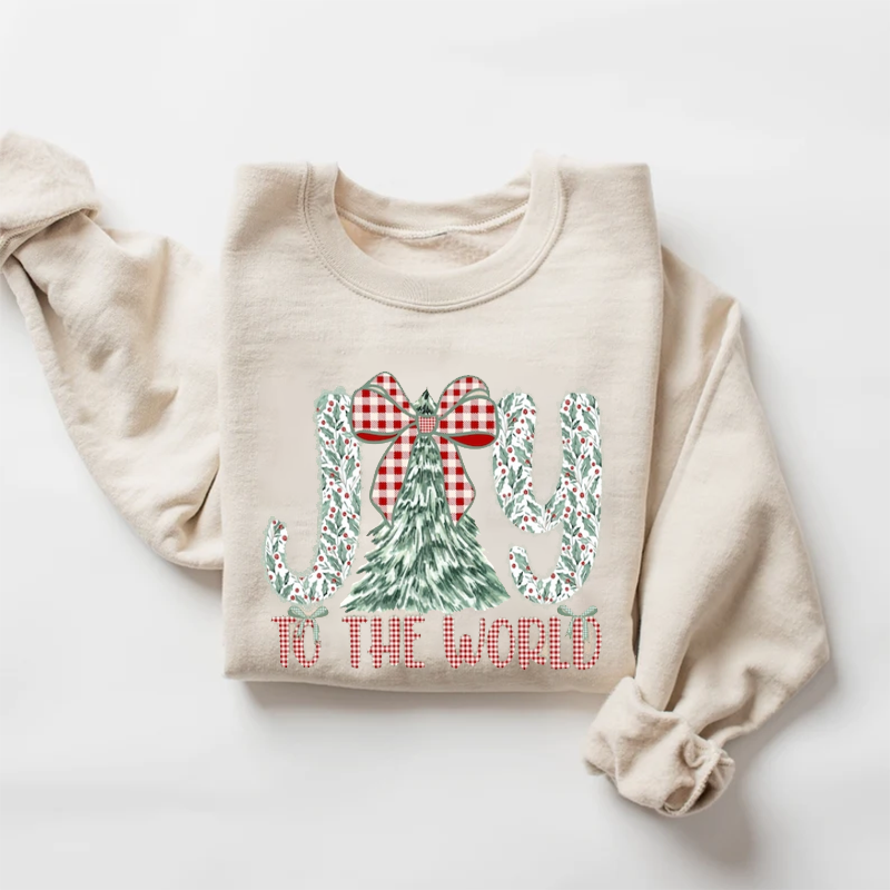 Joy To the World Christian Christmas Sweatshirt