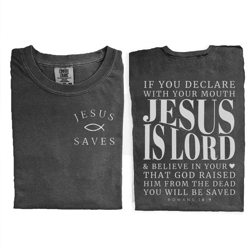 Jesus is Lord Bible Verse T-shirt