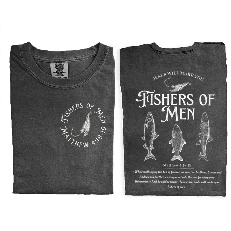 Comfort Colors Fishers of Men Christian T-shirt