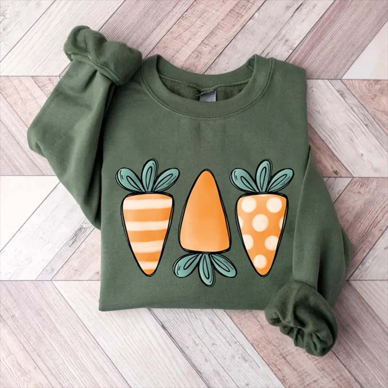 Happy Easter Carrot Sweatshirt