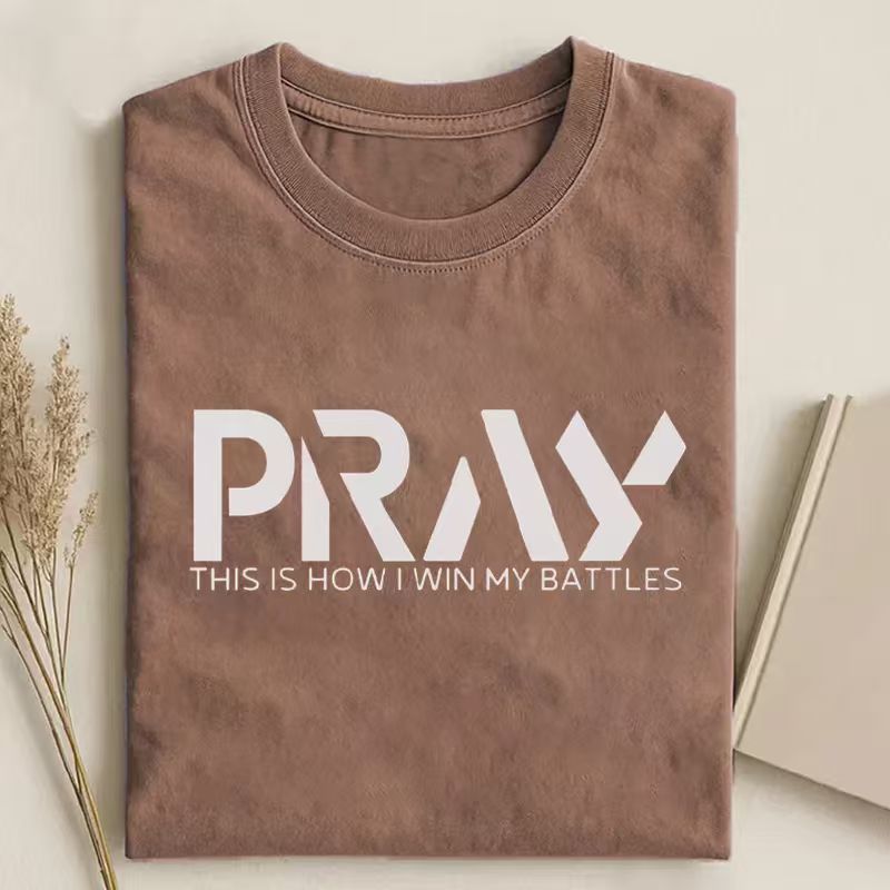 PRAY Christian Men's T-shirt