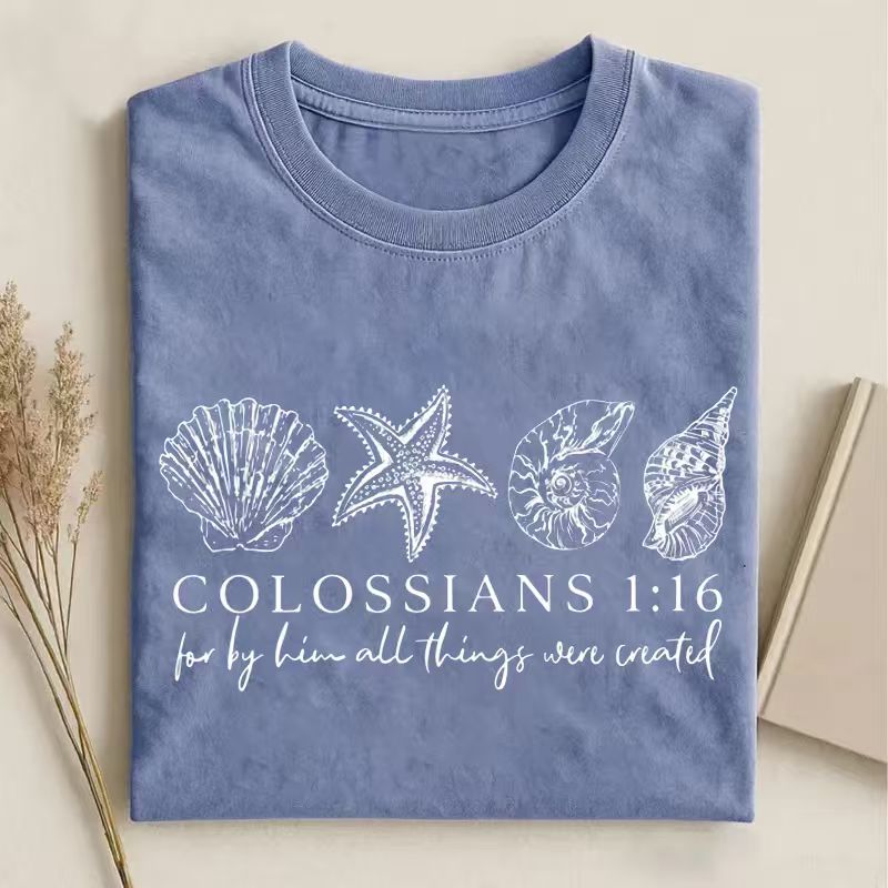 Seashell Bible Verse T-shirt