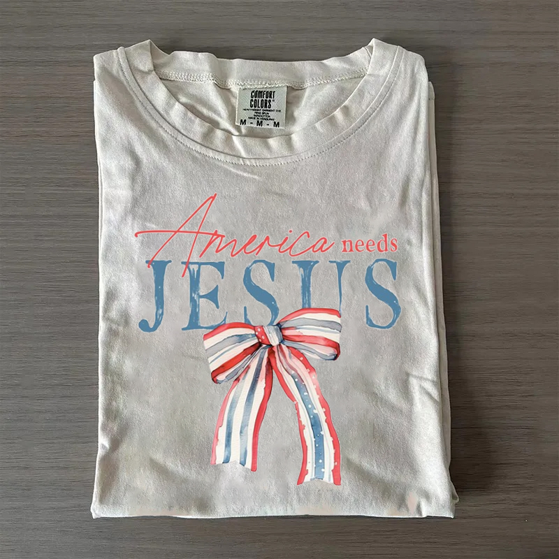 America Needs Jesus T-shirt