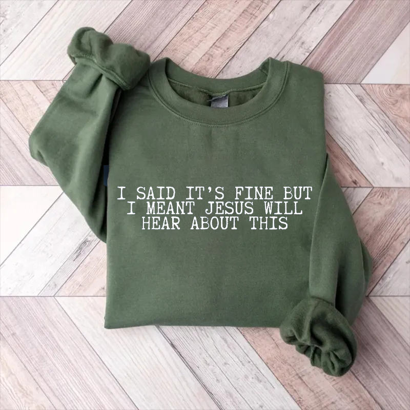 Funny Christian Sweatshirt