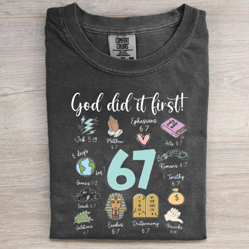 Christian 6 7 Meme T-shirt