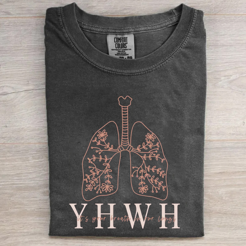 floral YHWH T-shirt