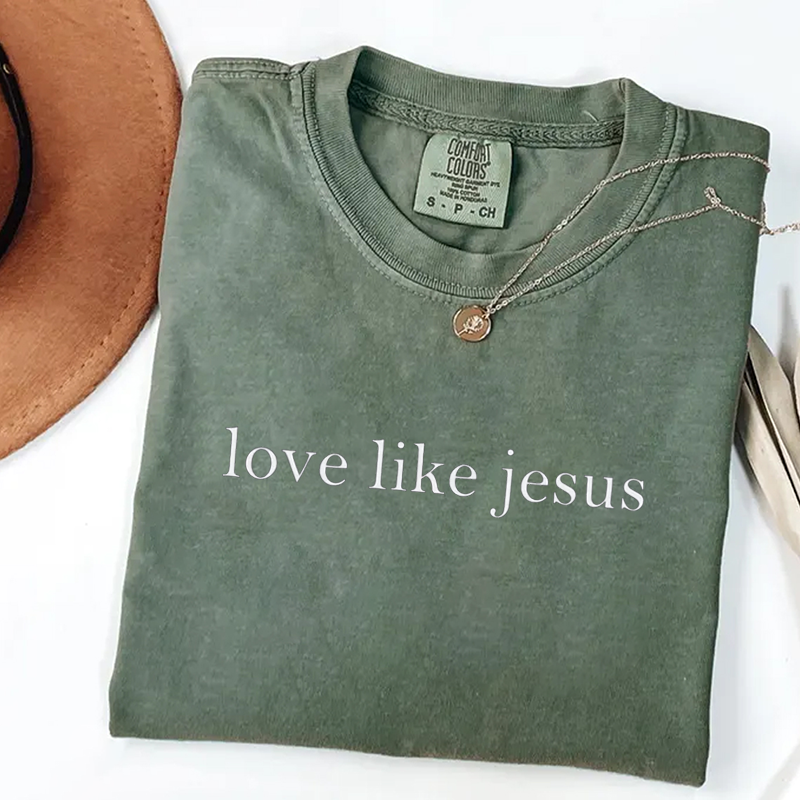 Comfort Colors Love Like Jesus T-shirt