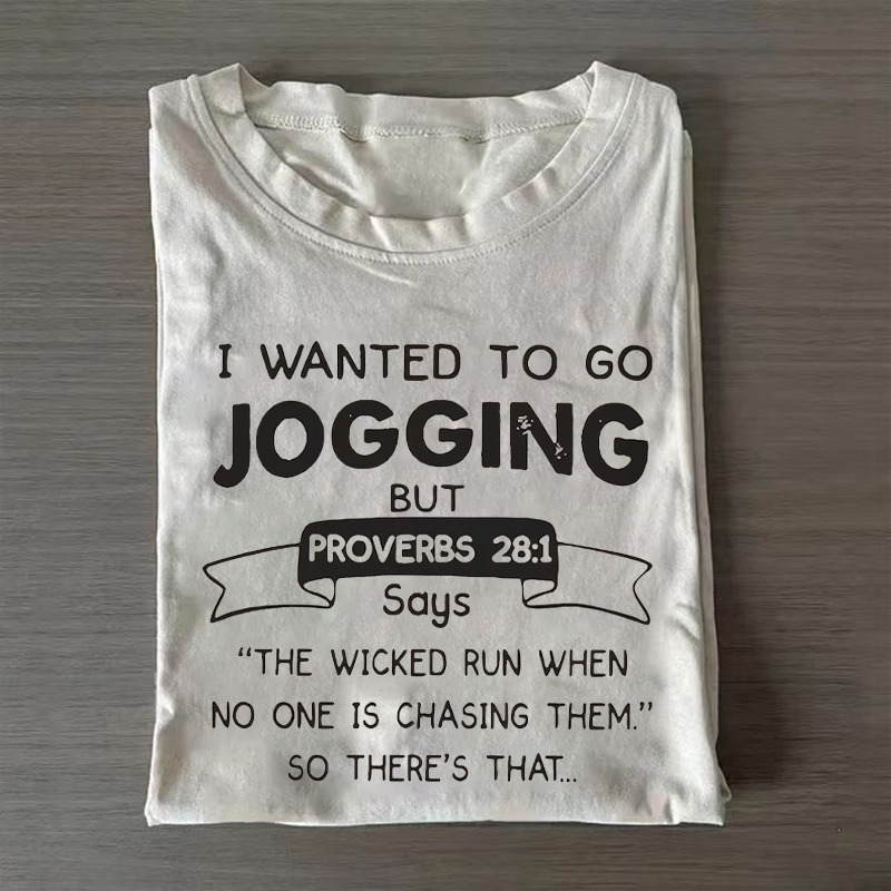 Funny Christian Fitness T-shirt