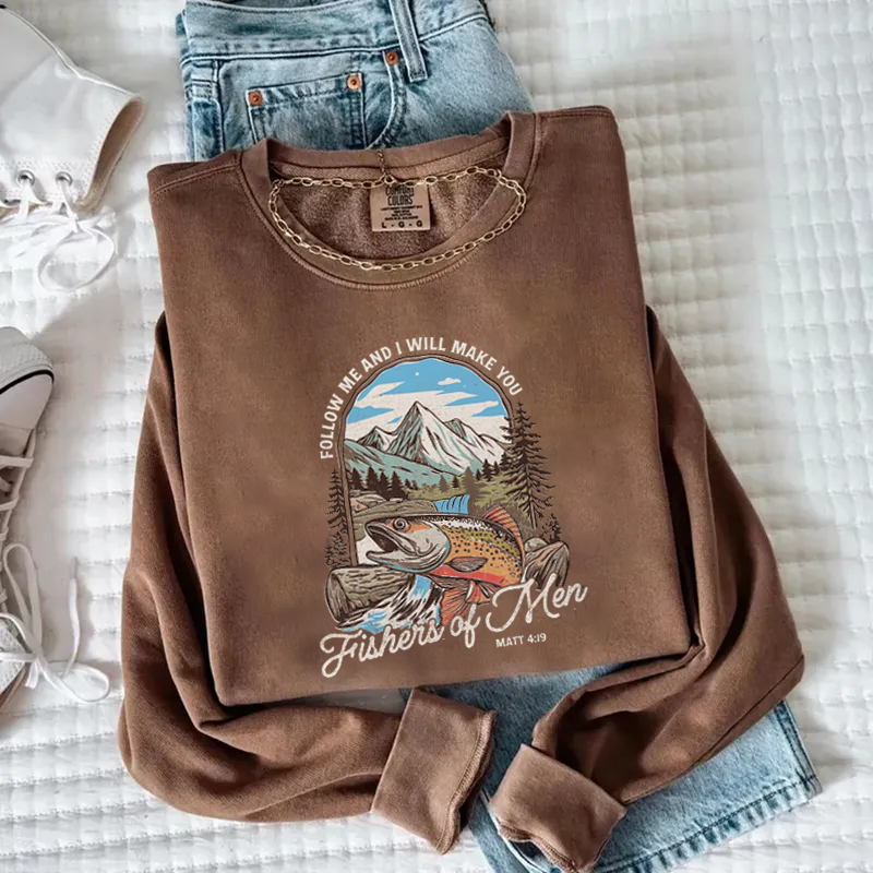 Christian Fishing Sweatshirt