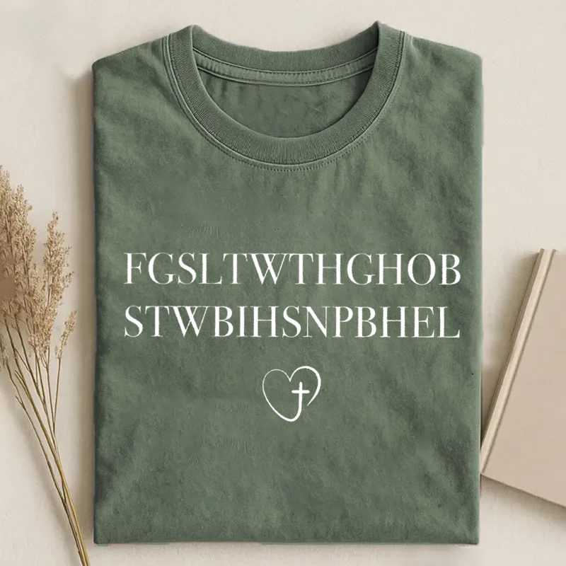 For God So Loved John 316 Bible Verse T-shirt