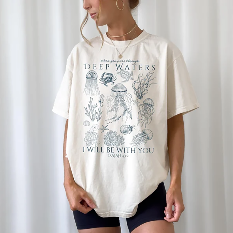 Christian Ocean Animal T-shirt