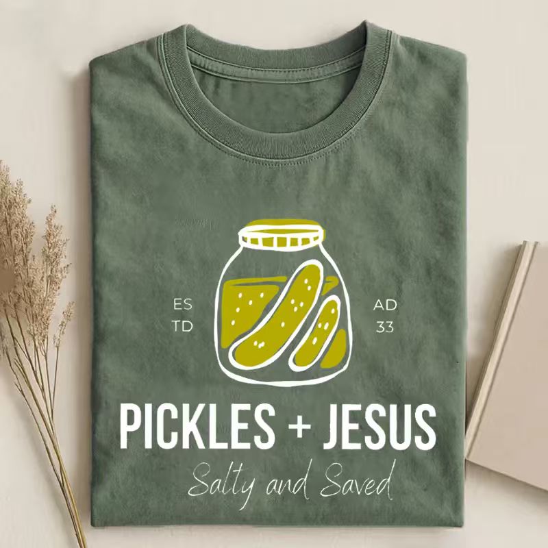 Pickles and Jesus T-shirt