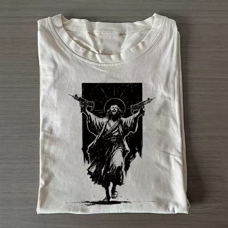 Uzi Jesus T-shirt