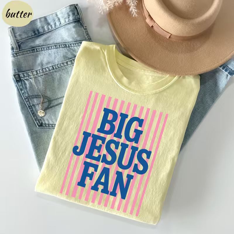 Big Jesus Fan T-shirt