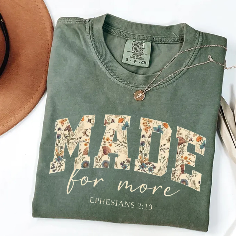 Comfort Colors Bible Verse T-shirt