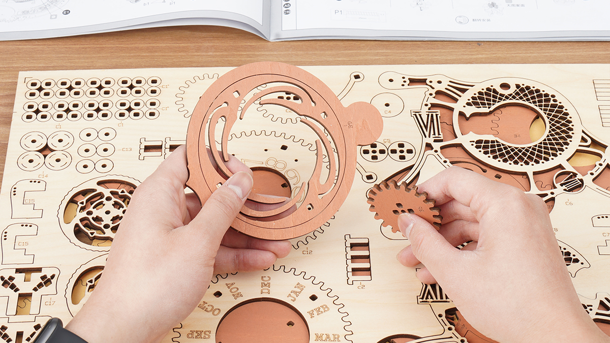 There was no time to think about anything else while building the model.