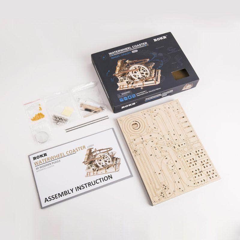 ROKR Marble Parkour 3D Puzzle Wooden Kit LG501
