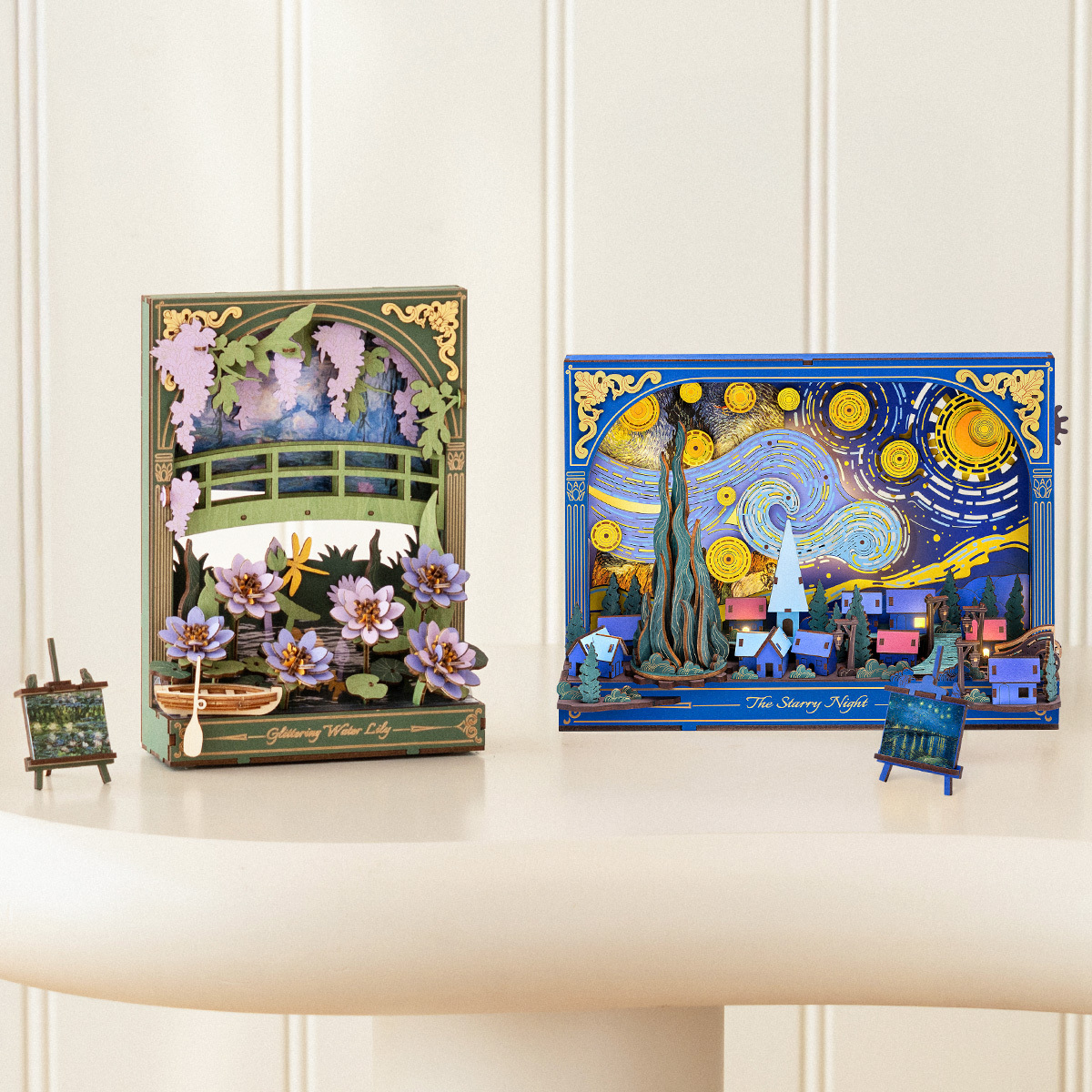 Rowood The Starry Night TH003 - Wooden 3D Art Puzzle