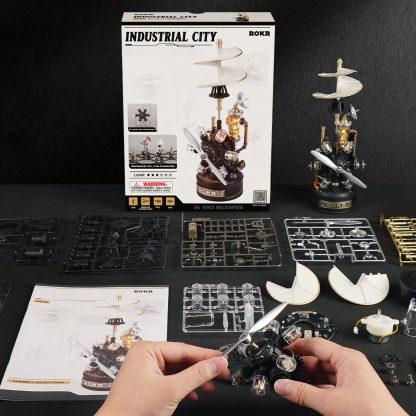 ROKR Leonardo da Vinci's Helicopter CGL01 - Mechanical 3D Puzzle