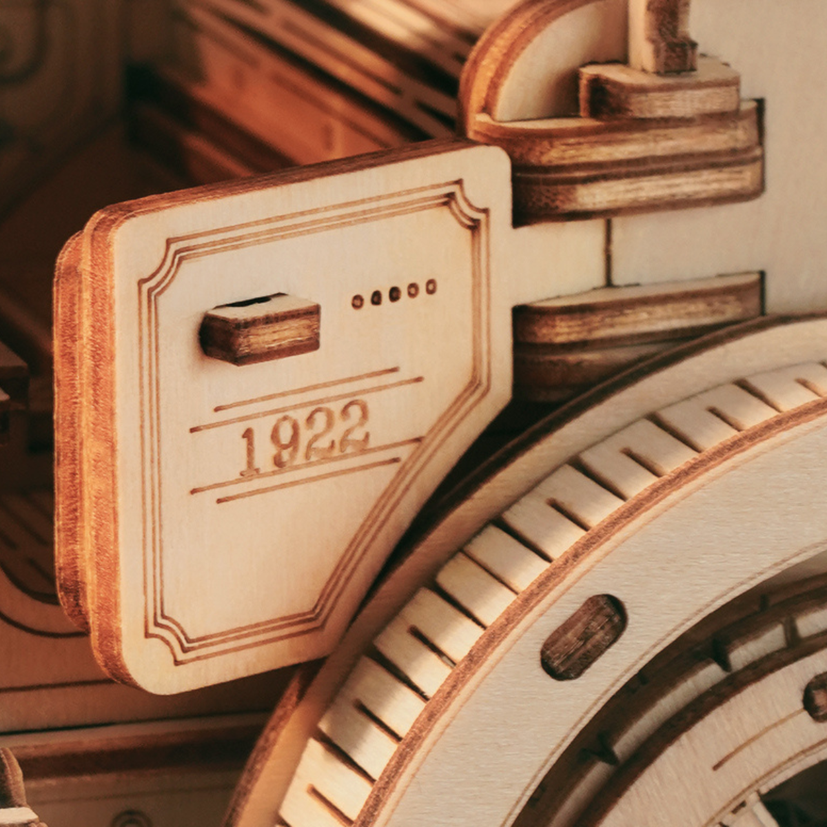 ROKR Vintage Car 3D Wooden Puzzle MC801