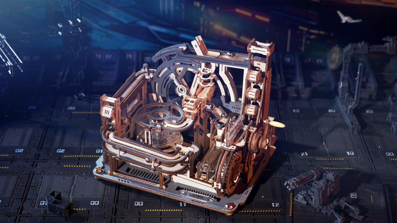 ROKR Marble Spaceport Marble Run