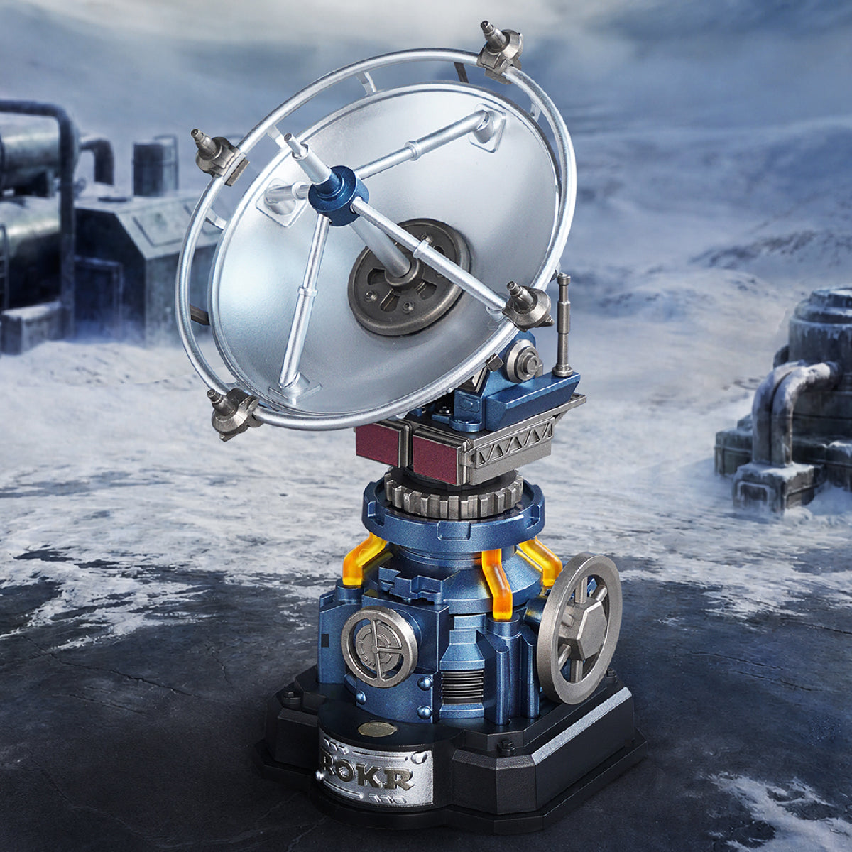 ROKR Air Radar CGM04 finished mechanical model with rotating dish