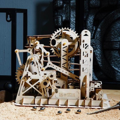 ROKR Marble Explorer - 3D Wooden Puzzle for Adults and Kids