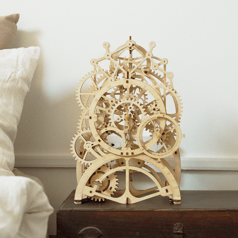 ROKR Pendulum Clock 3D Wooden Puzzle LK501