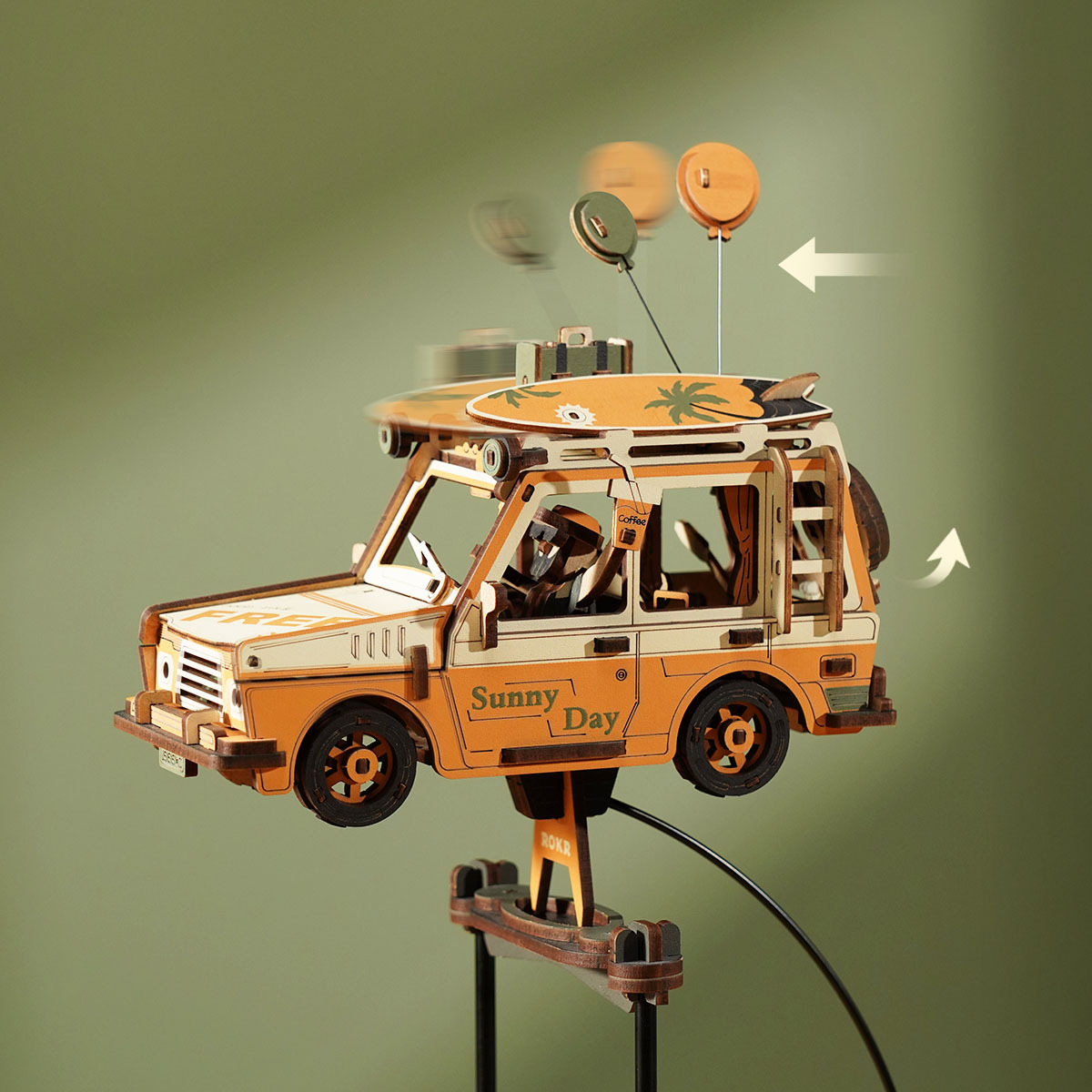 ROKR Road Tripper Pendulum Balance Toy 3D Puzzle MCD03