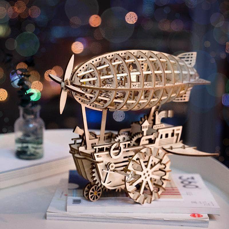 ROKR Air Vehicle 3D Wooden Puzzle LK702