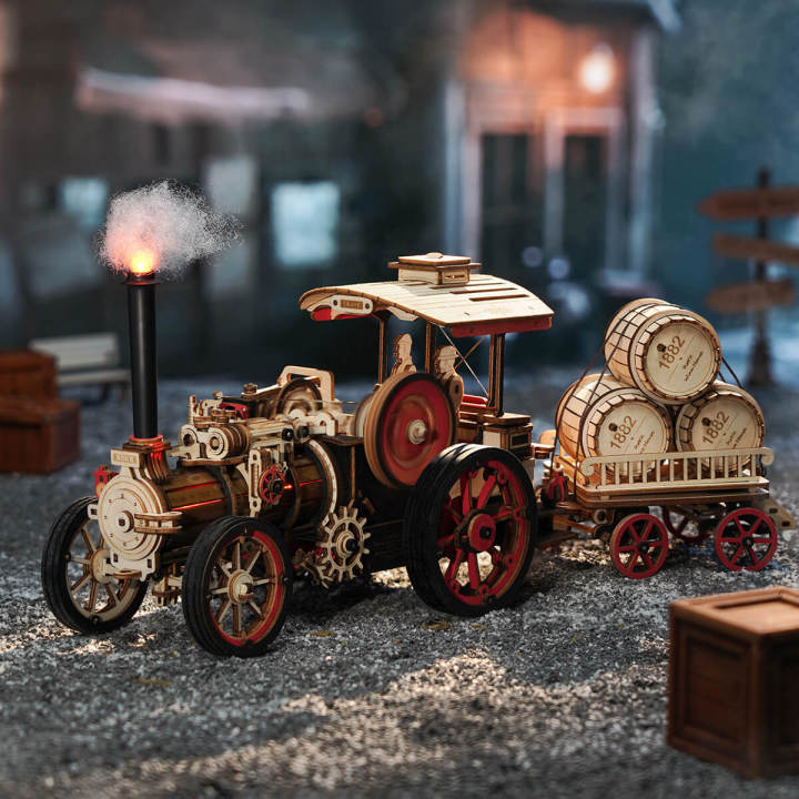 ROKR Steam Engine LKA01 steam engine hero scene