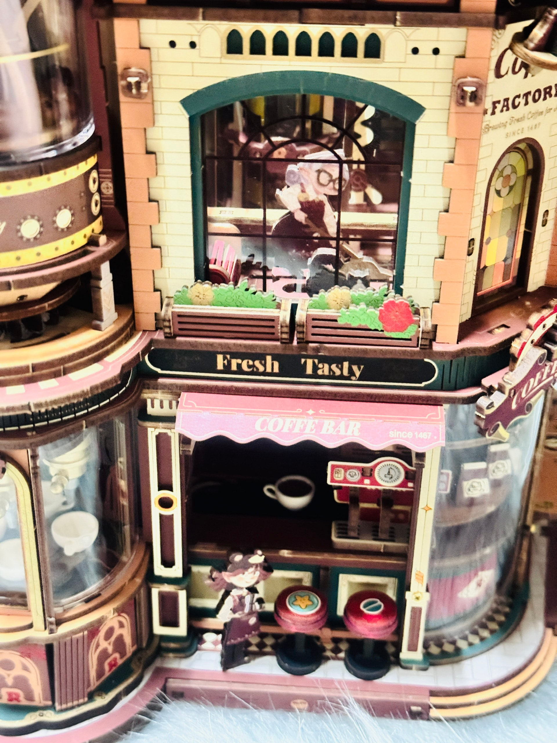 Finished Dream Coffee Factory shared by a community builder