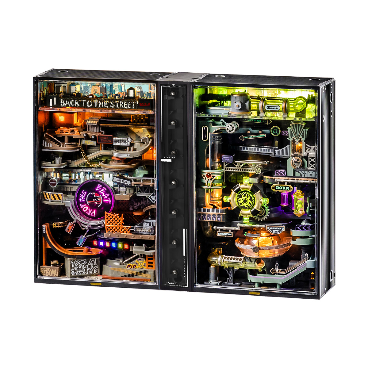 ROKR The Last City Marble Run Mechanical 3D Puzzle MR01S | ROKR