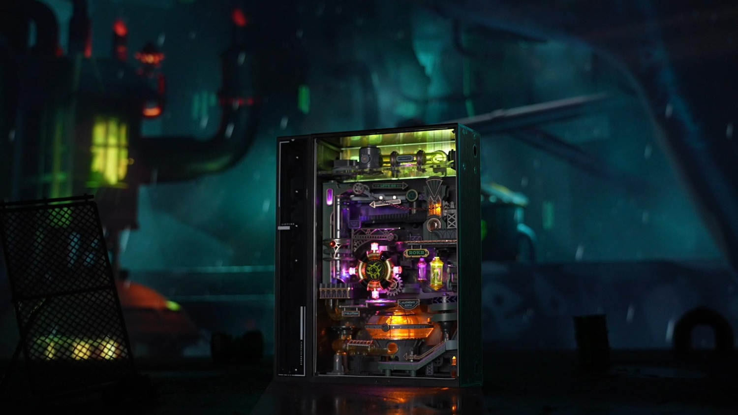 ROKR Alchemy City Marble Run MR04S