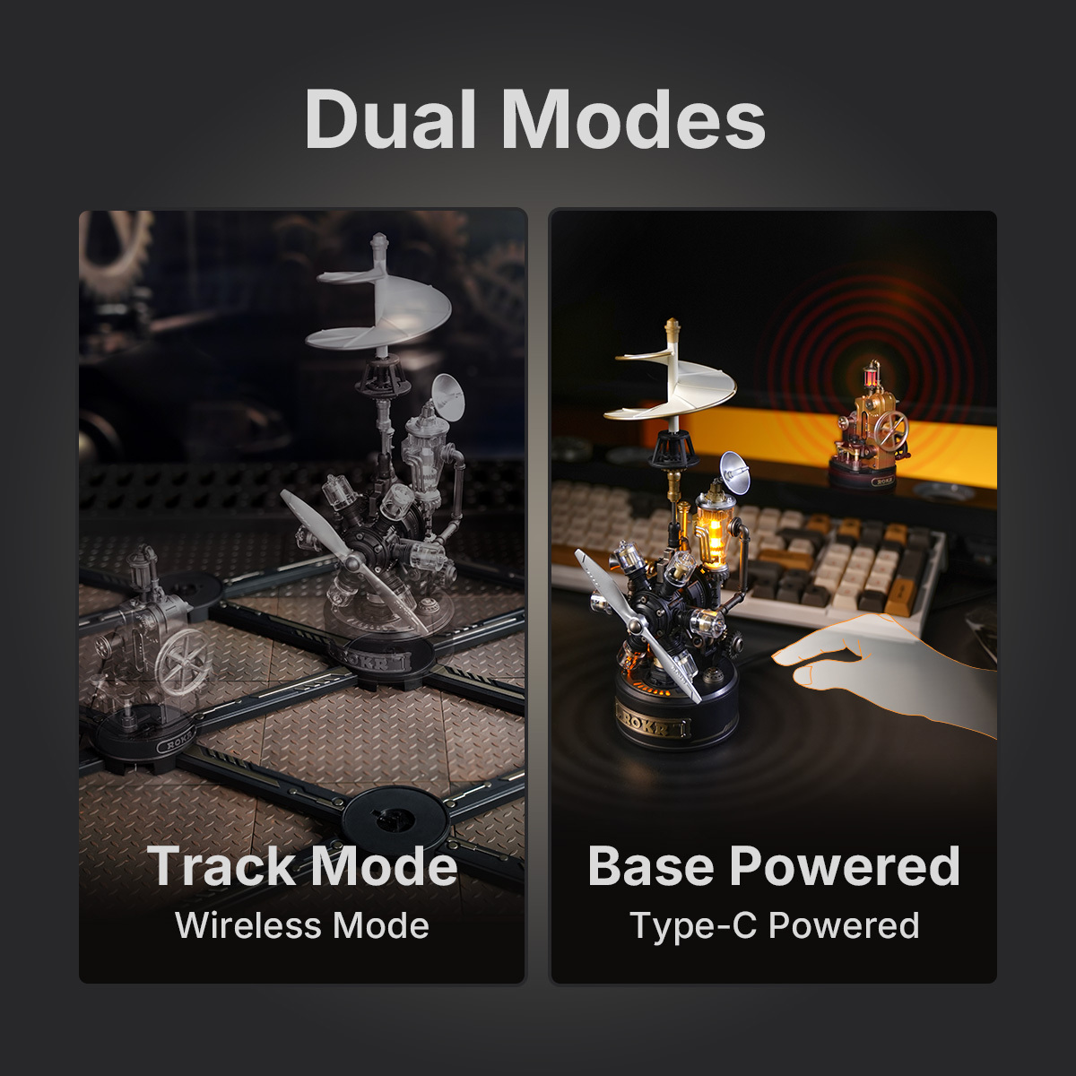 ROKR Da Vinci Helicopter CGL01 - Mechanical 3D Puzzle