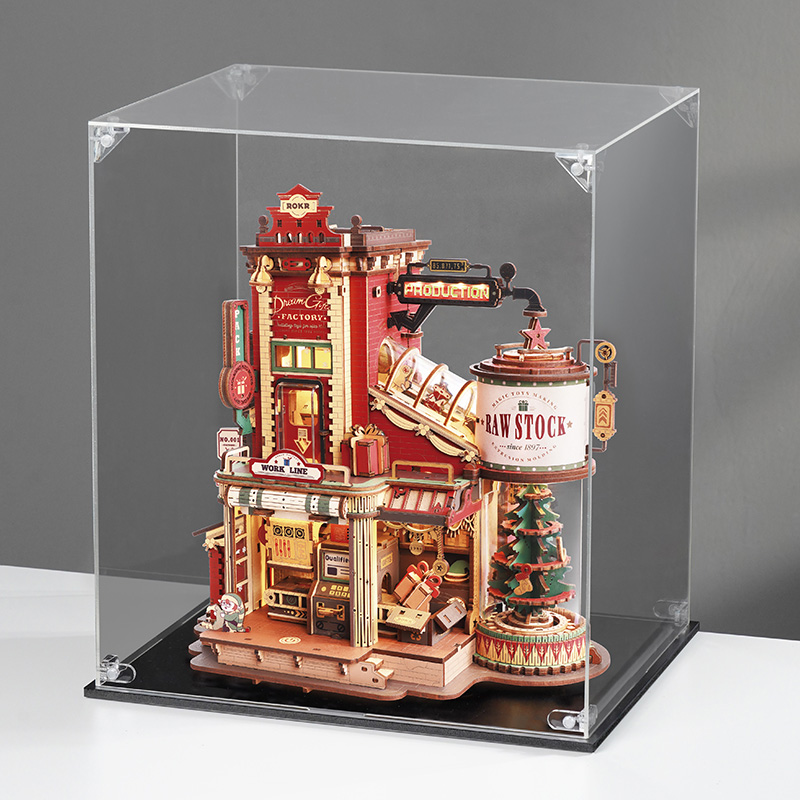 ROKR Display Case RFM04 - Acrylic Dust Cover for 3D Puzzles