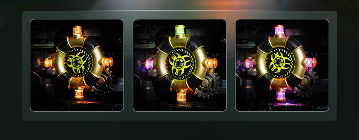 Alchemy City MR04S Mechanical Marble Run 3D