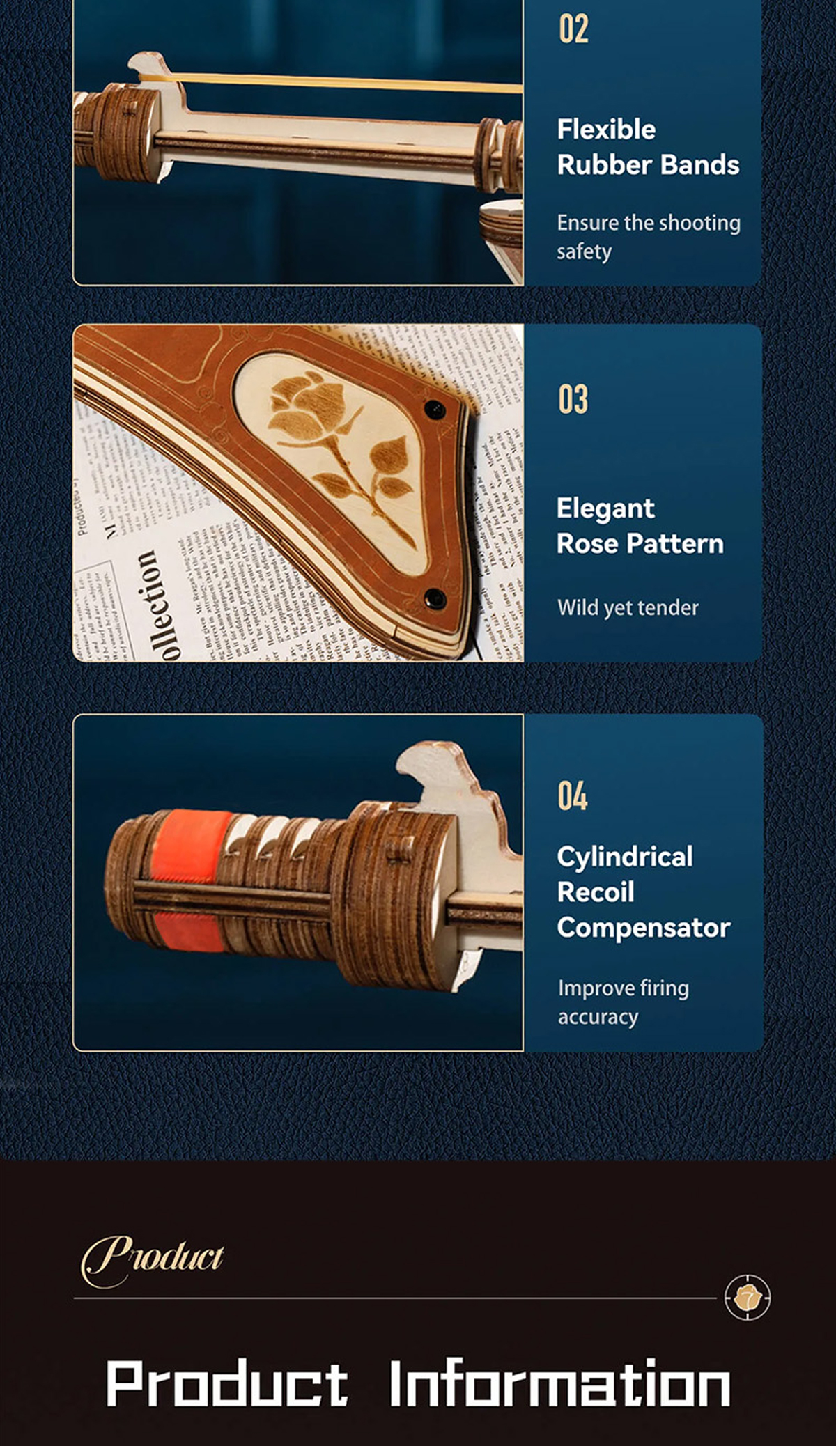 Thompson Submachine Gun Toy 3D Wooden Puzzle