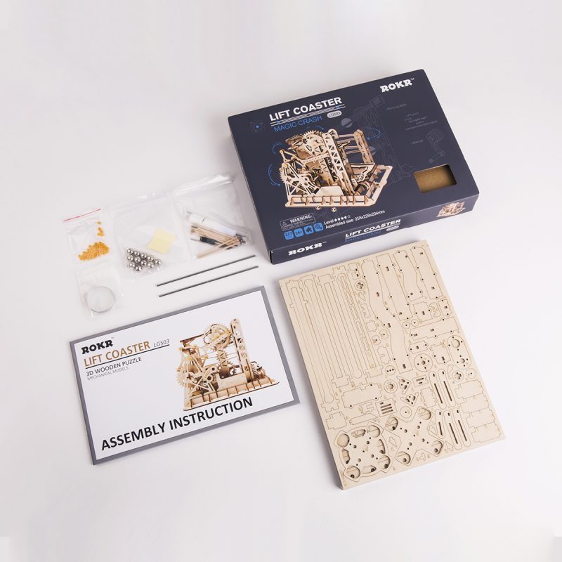 ROKR Marble Explorer 3D Wooden Puzzle LG503