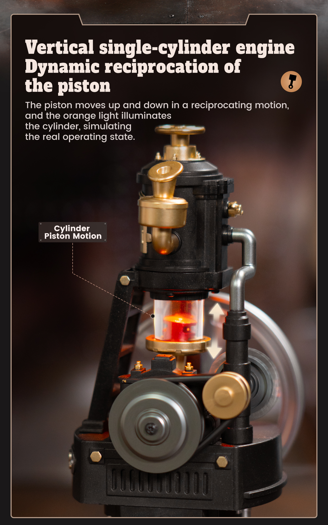 Thermo Engine CGM03 feature detail panel showing product highlights for SKU CGM03