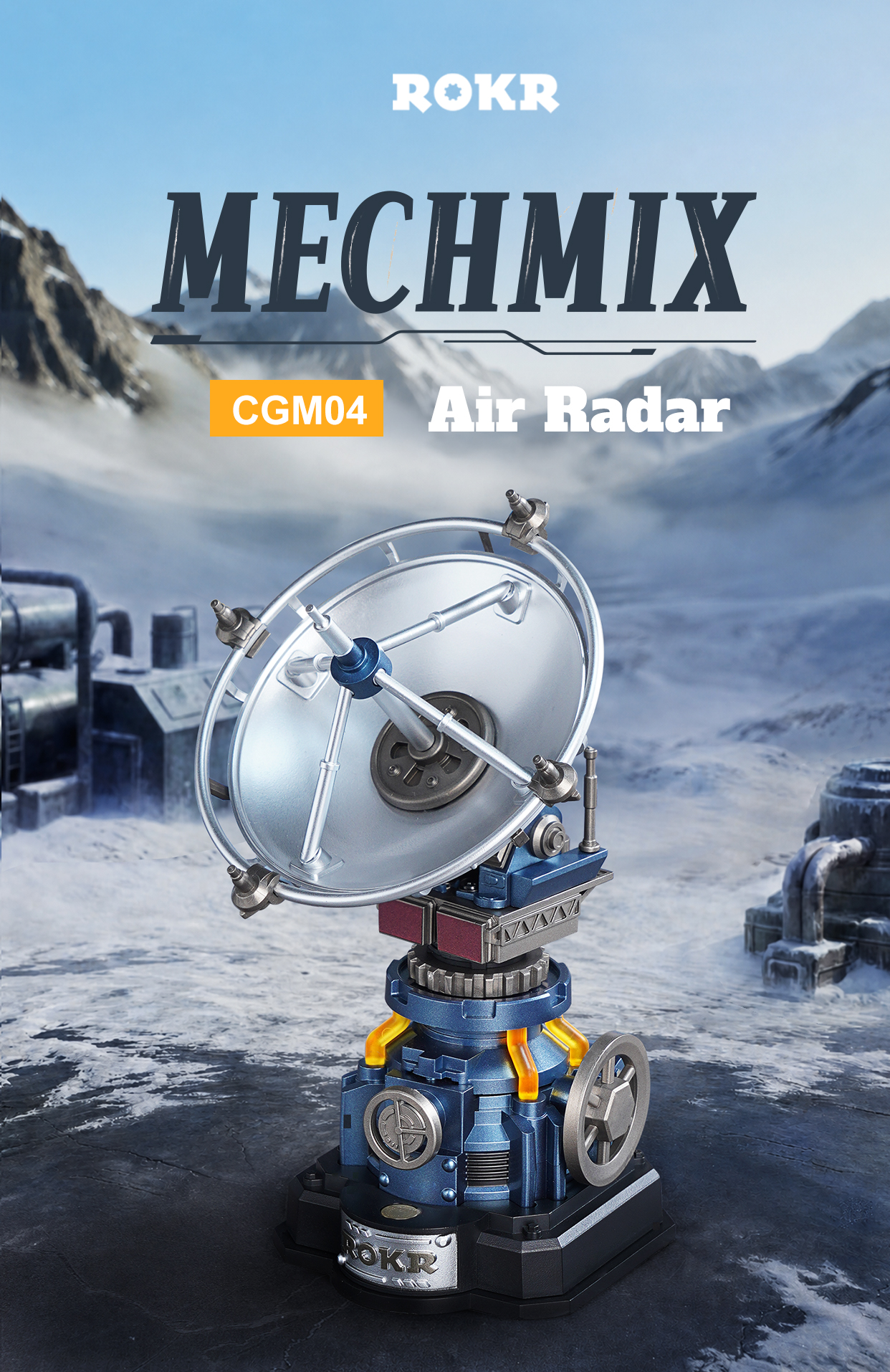 Air Radar CGM04 finished model and product detail panel for SKU CGM04