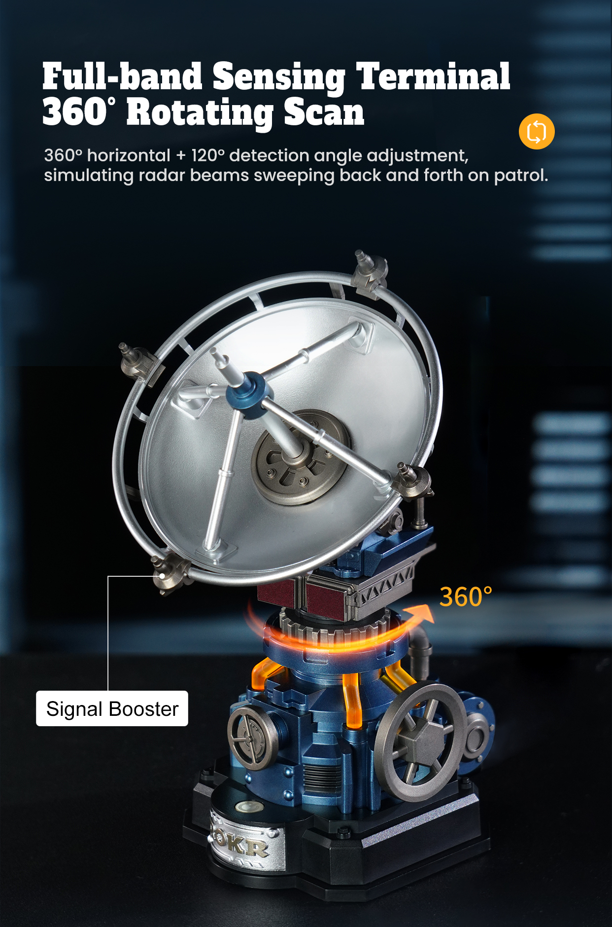 Air Radar CGM04 finished model and product detail panel for SKU CGM04
