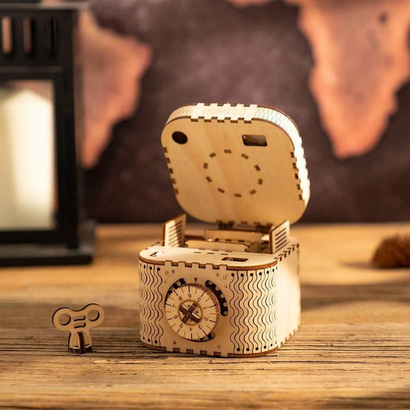 ROKR Treasure Box 3D Wooden Puzzle LK502 | DIY Mechanical