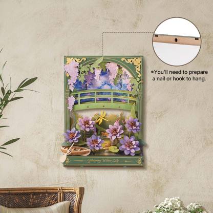 Rowood Glittering Water Lily 3D Wooden Puzzle TH001