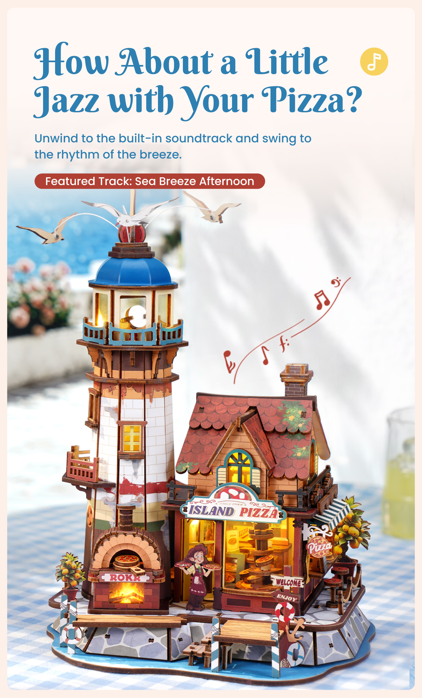 ROCK HOUSE LPレコード5枚セット　ロカビリー ROKR Chillbay Pizzeria EAM02 | Mechanical 3D Puzzle